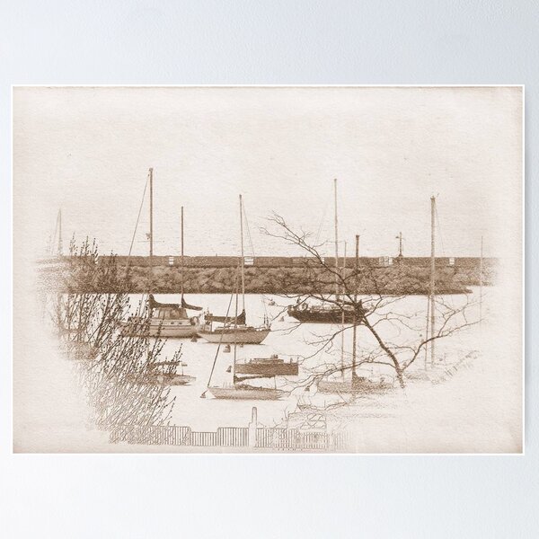 Item preview, Lake Michigan Dock ©  designed and sold by Dawn Frankulin.