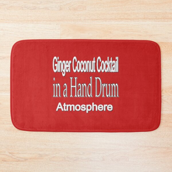 Item preview, Ginger coconut cocktail in a hand drum atmosphere designed and sold by Ralek.