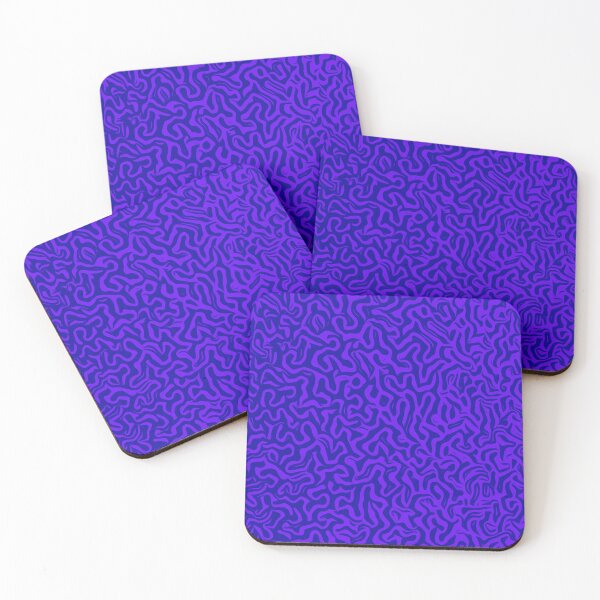 Item preview, Brain Coral in blue and lavender designed and sold by SouthbyKeyWest.