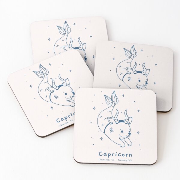 Item preview, CAPRICORN FUNNY DOG DESIGN designed and sold by ER-DESIGNS.