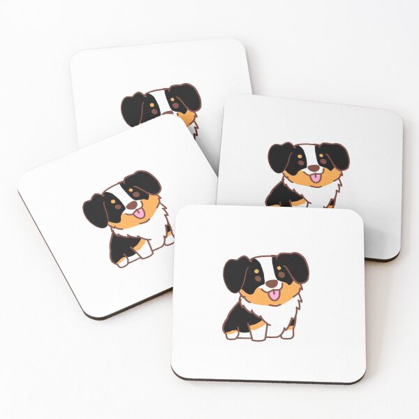 Item preview, Cute Black Tri Australian Shepard Dog designed and sold by MillerDesigns.