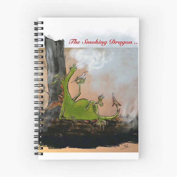 Item preview, Smoking Dragon  designed and sold by TICKLYWITCH.