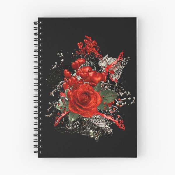 Item preview, Just Keep Bleeding, hearts and roses designed and sold by LoneAngel.
