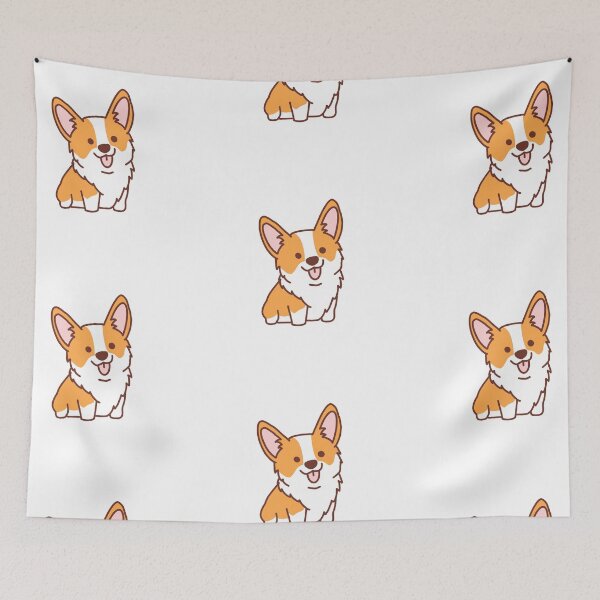 Item preview, Cute Corgi Drawing designed and sold by MillerDesigns.