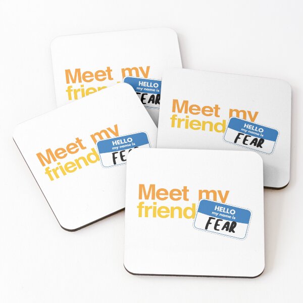 Item preview, Meet My Friend Fear designed and sold by the-type-store.