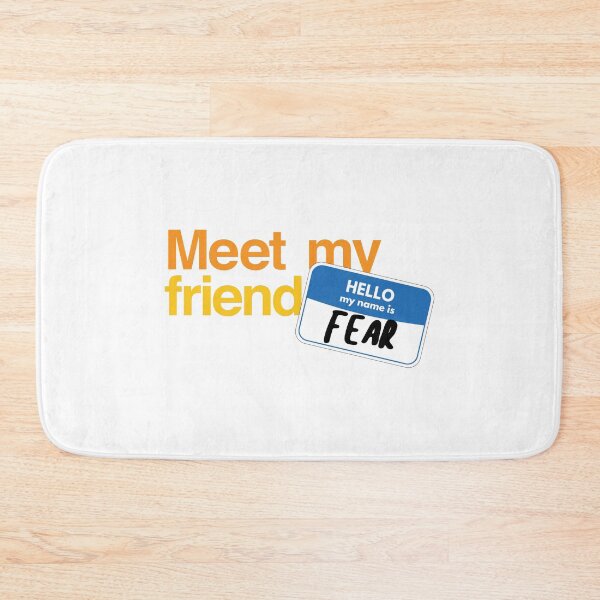 Item preview, Meet My Friend Fear designed and sold by the-type-store.