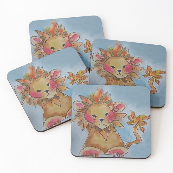 Item preview, Watercolor Abstract Lion designed and sold by Brenda  Knoll.