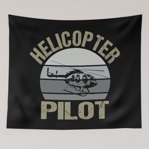 Item preview, Vintage Helicopter Pilot designed and sold by Jmack40.