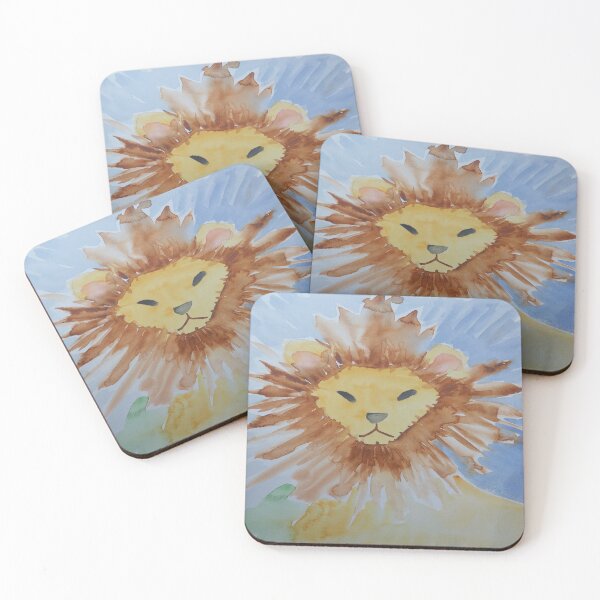 Item preview, Abstract Watercolor Lion designed and sold by Brenda  Knoll.