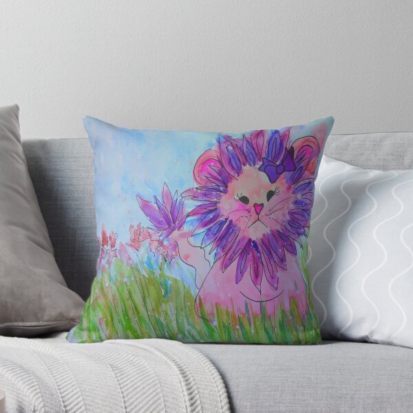 Item preview, Abstract Watercolor Lion designed and sold by Brenda  Knoll.