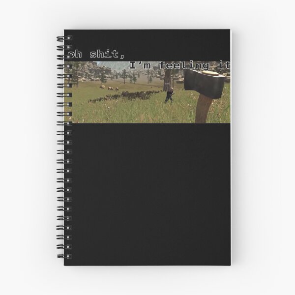 Item preview, Oh Shit, I'm Feeling It - Rust designed and sold by Teodor  Sava.