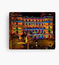 Unfamiliar Customs. Canvas Print