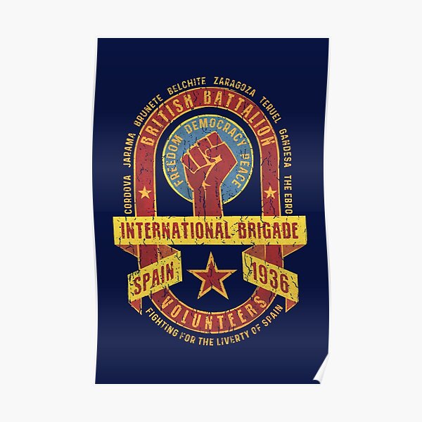 International Brigade - British Battalion Poster