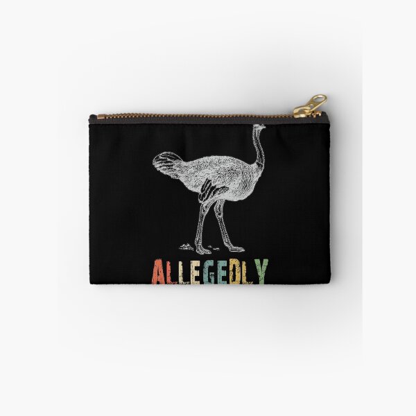 Item preview, Allegedly Ostrich Retro Flightless Bird Lover designed and sold by Memes-for-all.