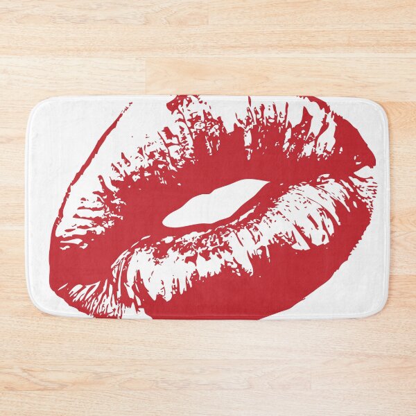 Artikelvorschau, Rote Lippen Pop Art entworfen und verkauft von Bruce ALMIGHTY Baker.