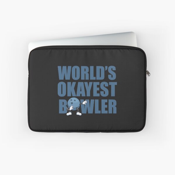 Item preview, Worlds Okayest Bowler gift Bowling matching league team designed and sold by hadleydesigns.