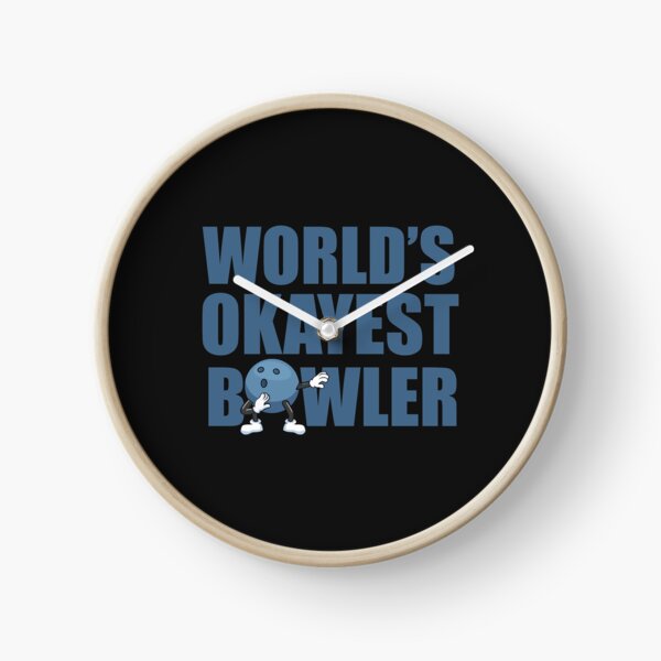 Item preview, Worlds Okayest Bowler gift Bowling matching league team designed and sold by hadleydesigns.