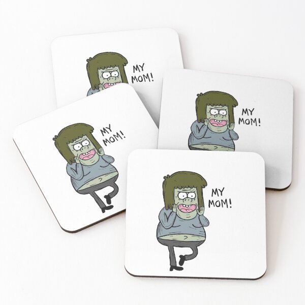 Item preview, Muscle Man "My Mom!" - Regular Show designed and sold by RoserinArt.