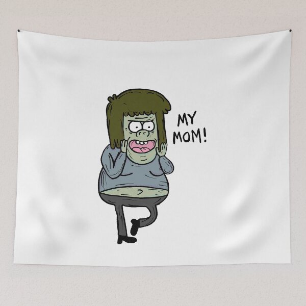 Item preview, Muscle Man "My Mom!" - Regular Show designed and sold by RoserinArt.