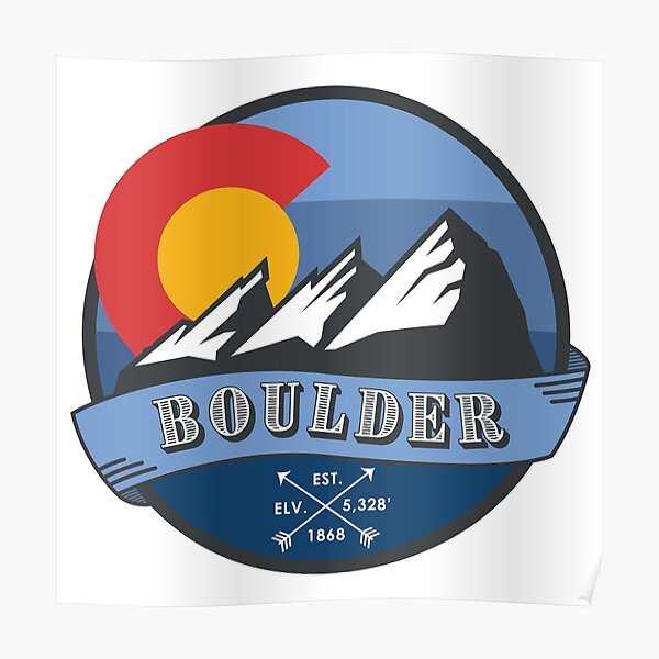 Boulder, Colorado Poster