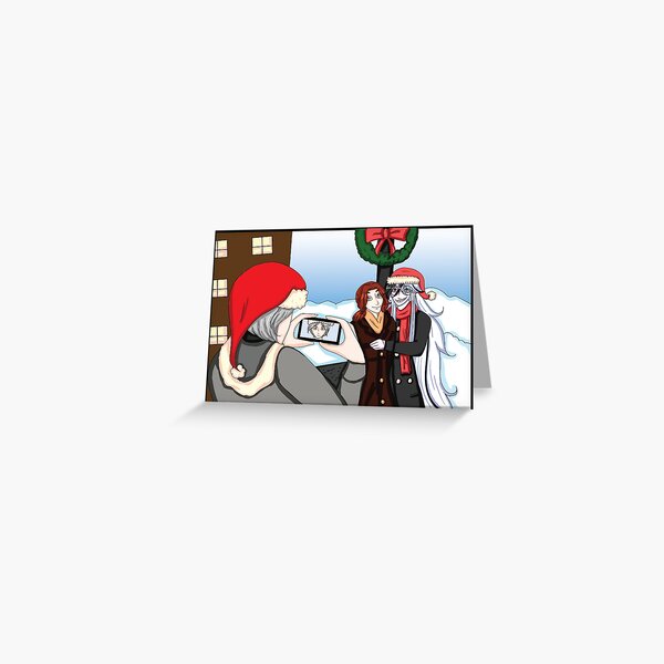 Photo Op Christmas Card Greeting Card