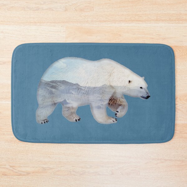 Item preview, Polar Bear blended with Arctic Landscape designed and sold by markstones.