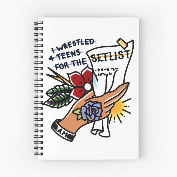 Item preview, Set List Smack Down designed and sold by LizMercerDesign.