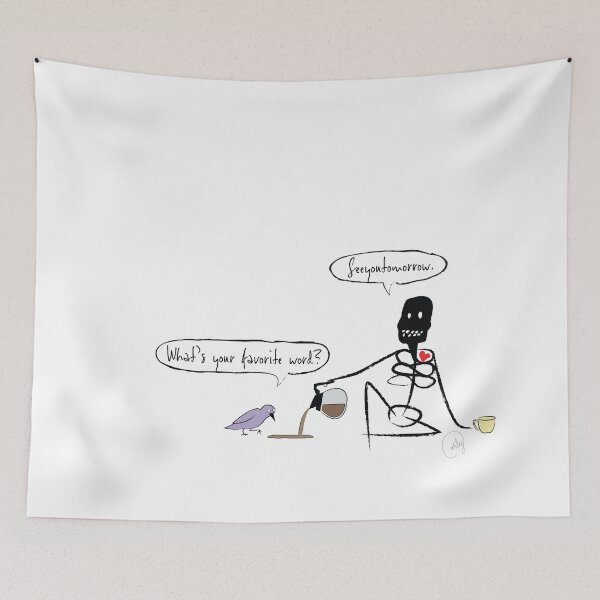 Item preview, The "what's your favorite word" Winston designed and sold by Carly Jennion.