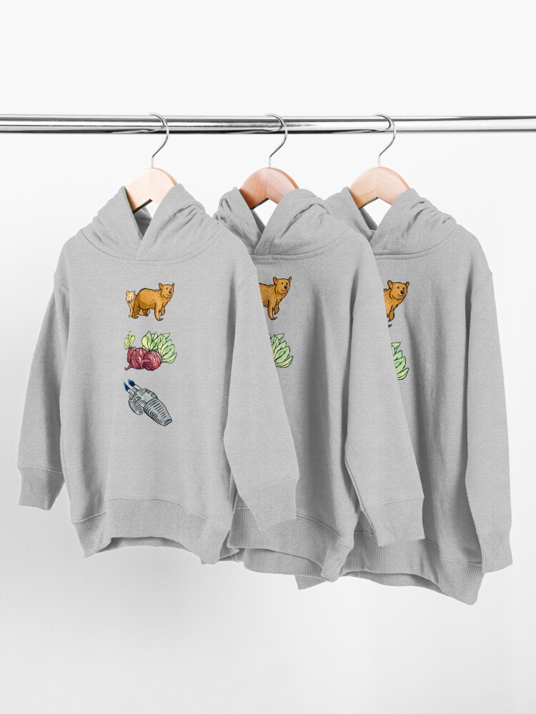 Alternate view of Bears, Beets, Battlestar Galactica - The Office Toddler Pullover Hoodie