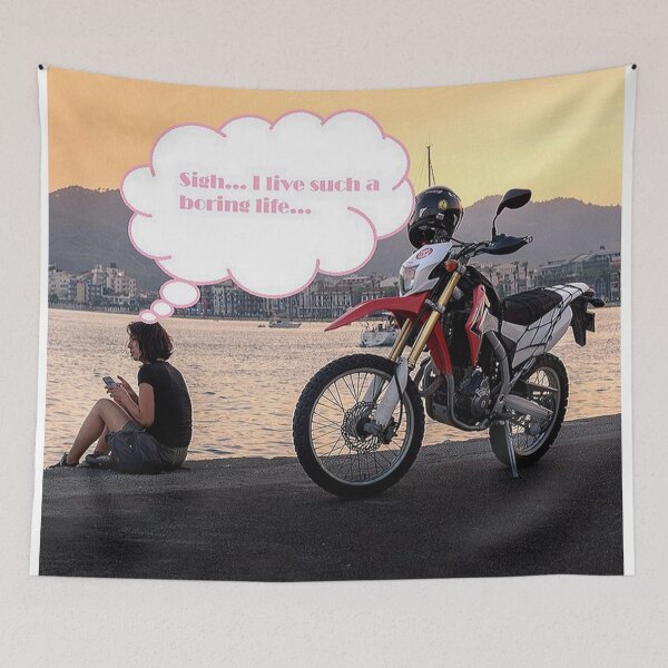Item preview, Boring life Sunset & Motorcycles designed and sold by Tim Thompson.