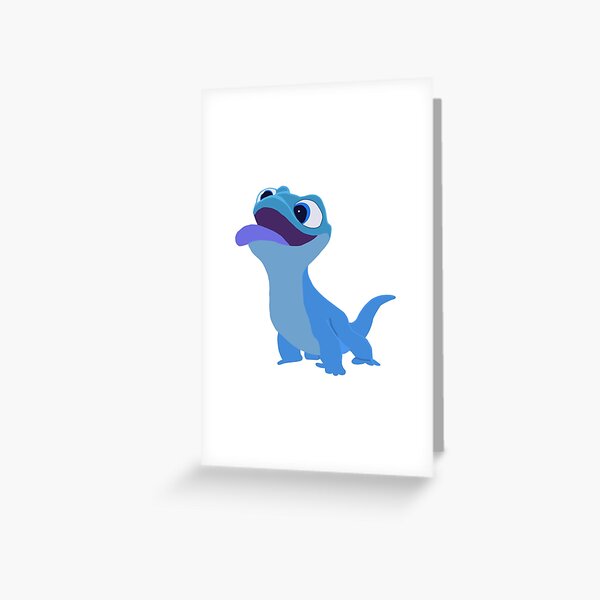 bruni the salamander Greeting Card