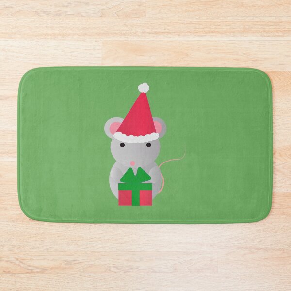 Item preview, Cute Christmas Mouse designed and sold by Hedgie Designs.