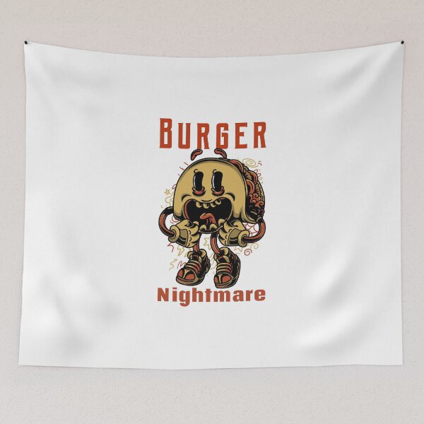 Item preview, Burger Nightmare AKA Funny Taco designed and sold by creativeliberty.