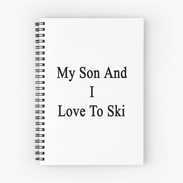 Item preview, My Son And I Love To Ski designed and sold by supernova23.