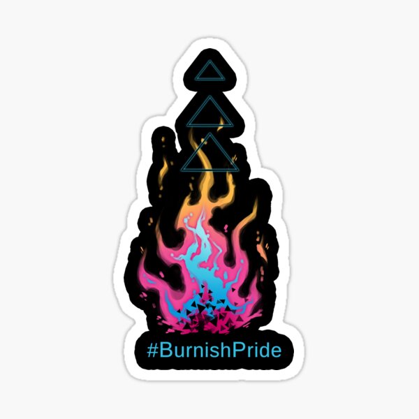 Item preview, Burnish Pride & Flame designed and sold by RoseNightshade.