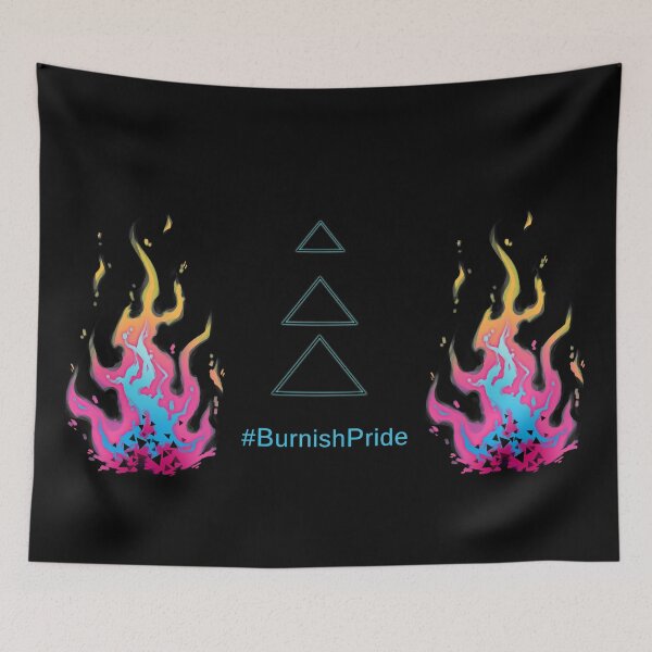 Item preview, Burnish Pride & Flame designed and sold by RoseNightshade.