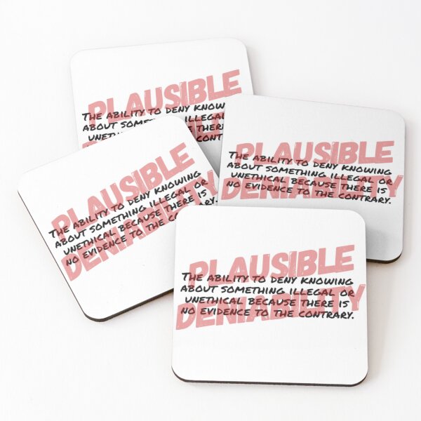 Item preview, Plausible Deniability  designed and sold by DankDreamz.