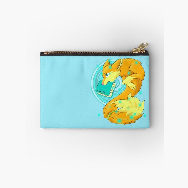 Item preview, Spirit Fox Stealing a Blue Book designed and sold by Zovanah.