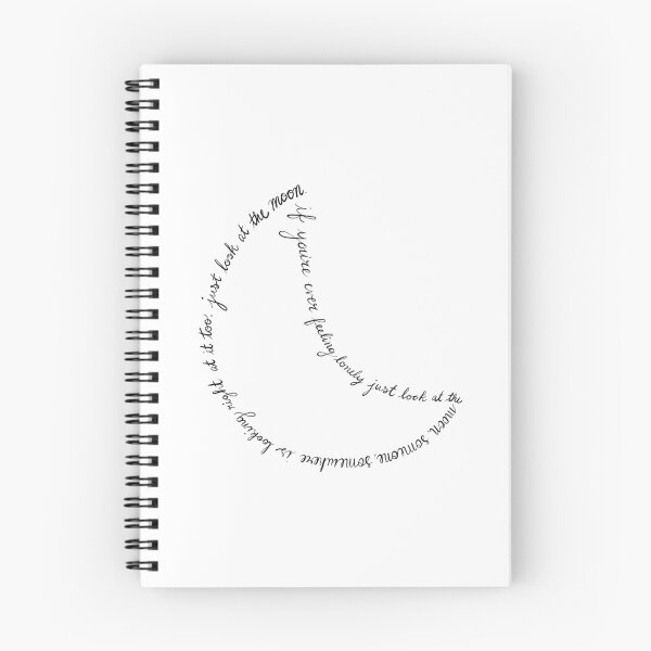 Item preview, Cute Moon quote designed and sold by laurenemoe.