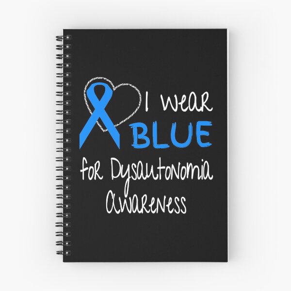 Artikelvorschau, Ich trage Blau für Dysautonomia Awareness Ribbon Produkt entworfen und verkauft von nikkidawn74.