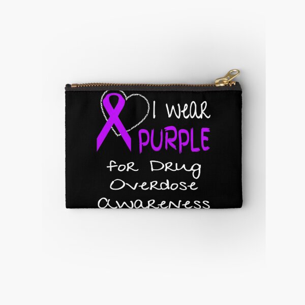 Item preview, I Wear Purple For Drug Overdose Awareness Ribbon design designed and sold by nikkidawn74.