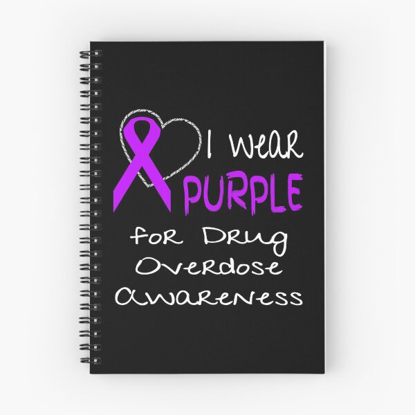 Item preview, I Wear Purple For Drug Overdose Awareness Ribbon design designed and sold by nikkidawn74.
