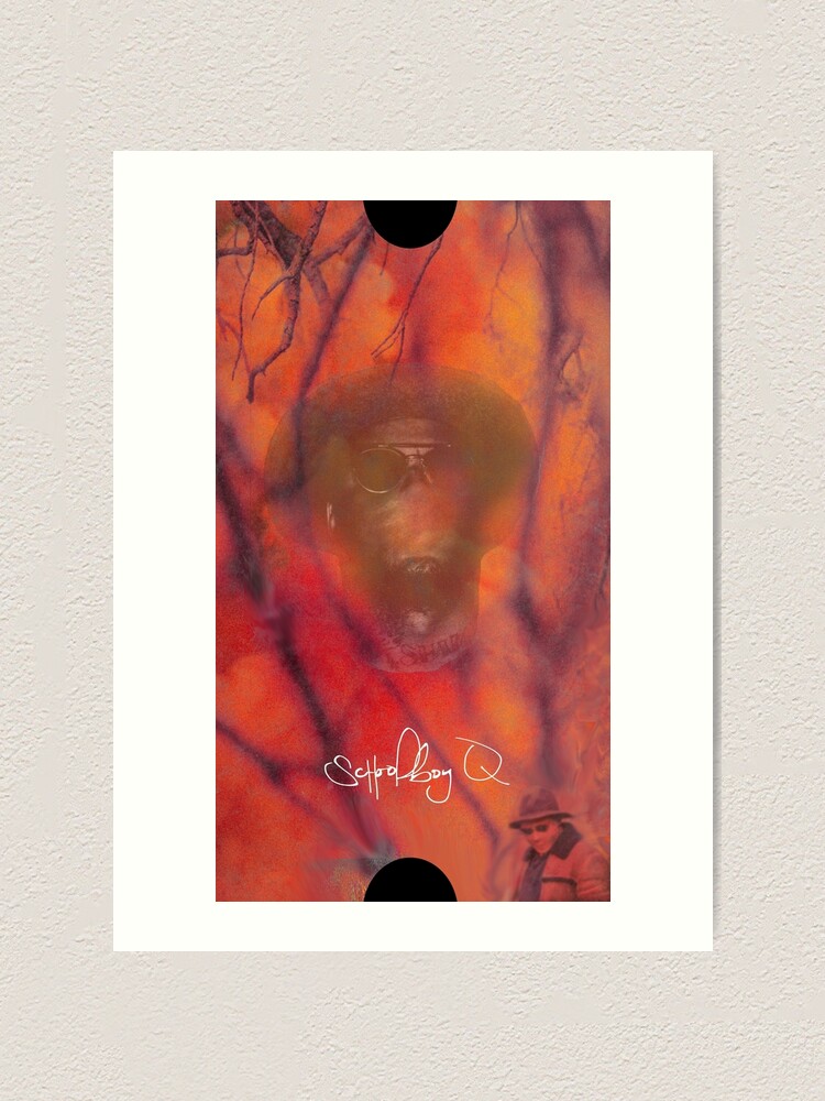 blank face schoolboy q iphone wallpaper edit art print by georgiaki redbubble redbubble