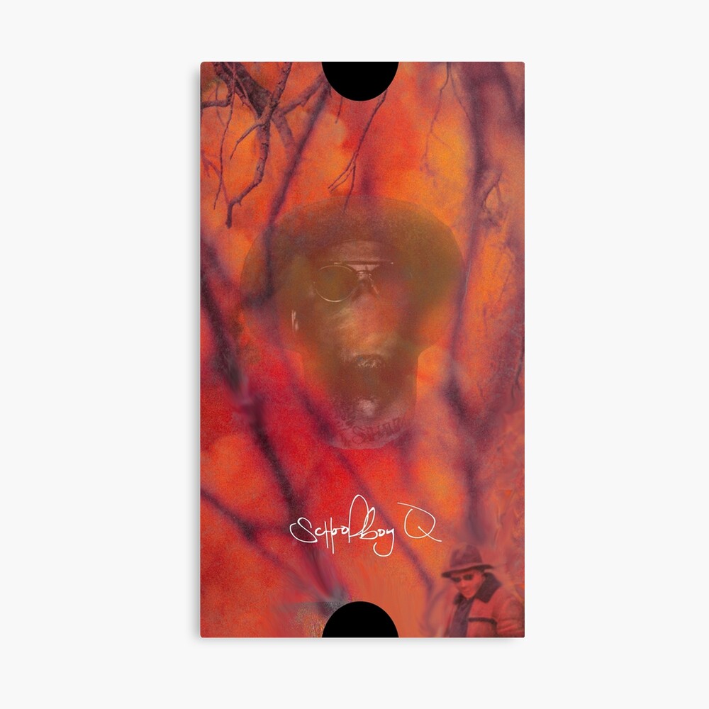 blank face schoolboy q iphone wallpaper edit art board print by georgiaki redbubble redbubble