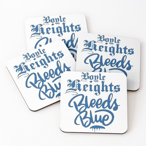 Item preview, HOT DESIGN!!! Los Angeles Baseball - Boyle Heights Bleeds Blue designed and sold by AmericanTeeCo.
