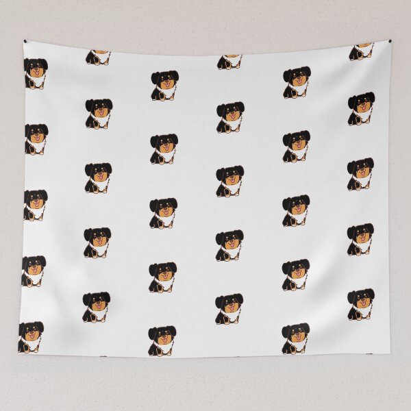 Item preview, Cute Black Tri Australian Shepard Drawing #2 designed and sold by MillerDesigns.