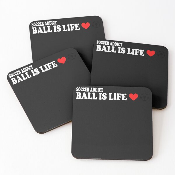 Item preview, SOCCER ADDICT BALL IS LIFE designed and sold by bigerdan.