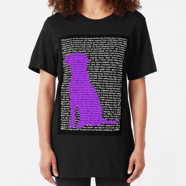 "The Year Of The Dog" Clothing Slim Fit T-Shirt
