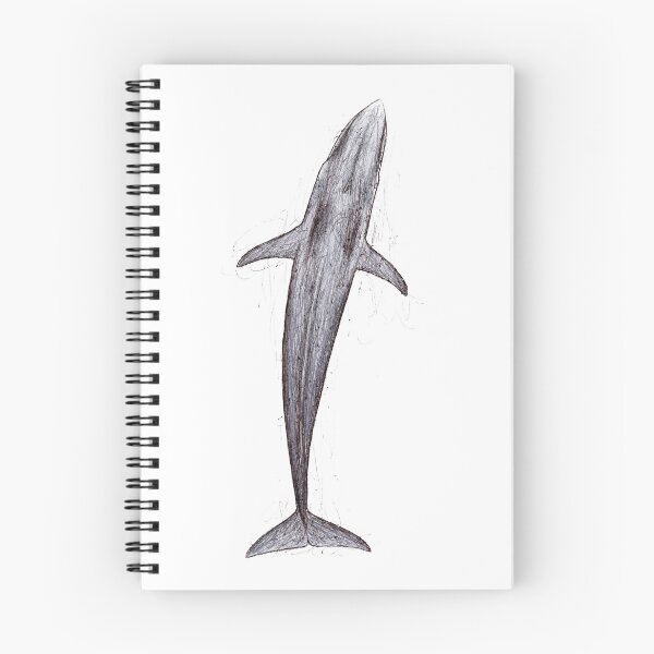 Item preview, Blue Whale From Above Scribble designed and sold by ArtyOrca.