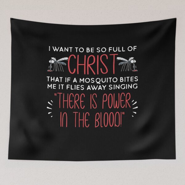 Item preview, Christian Mosquito Joke - Funny Religious Christ Follower Gift designed and sold by Dressed For  Duty.